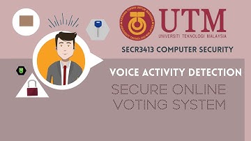 Voice Activity Detection Implementation in Secure Online Voting System Concept