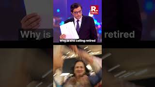 Arnab Exposes Giribala Singh: 40+ Calls to Bhopal Judges After Twisha Sharma Death