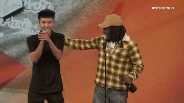 KAI CENAT ACCEPTS STREAMER OF THE YEAR AWARD (2023)