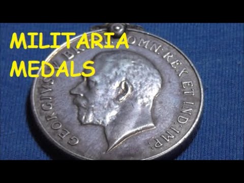 World War 1 Medals (Militaria)