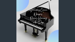 Piano's Canine Harmony: Whispered Melodies