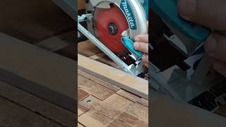 Cortando pranchão com serra manual #makita #serra #madeira