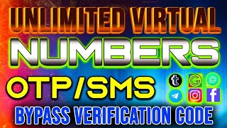 Unlimited Free Virtual Number For Telegram, Whastapp Create Telegram Account Without Phone Number