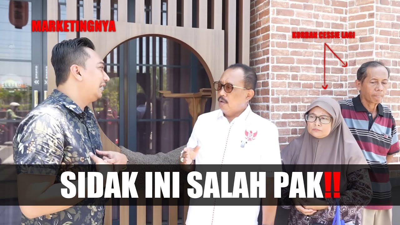 TAK DIMASUKKAN KANTOR, SIDAK CAKJI TENTANG CESSIE DISALAHKAN⁉️