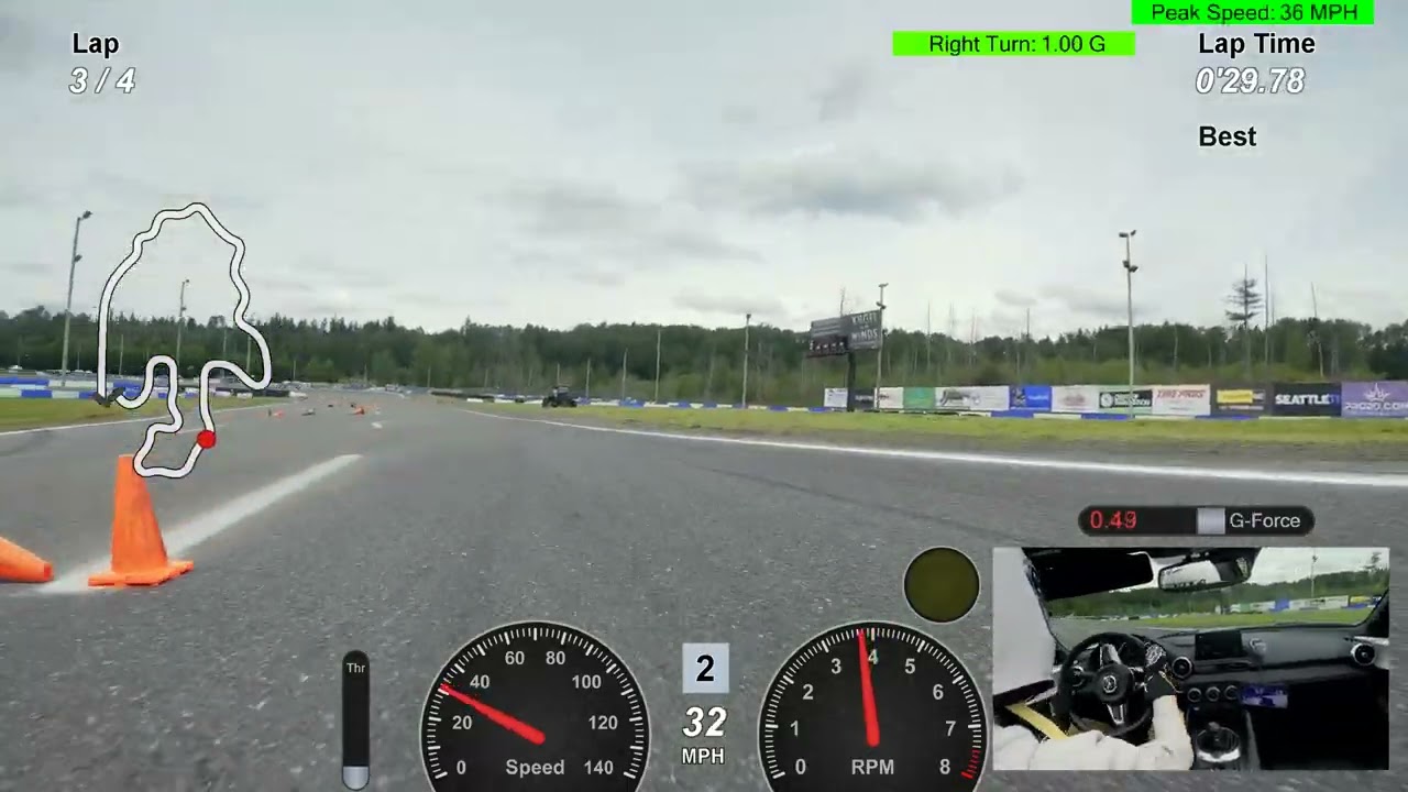 AutoX - Evergreen Speedway - Mazda Miata RF '21