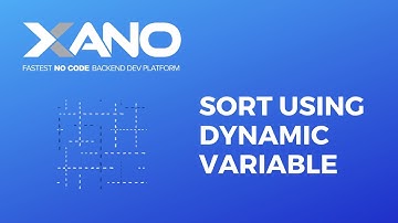 Sort using a dynamic variable