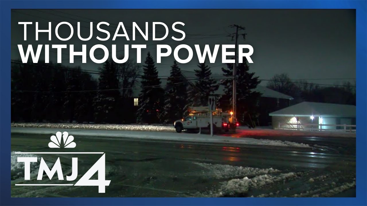 Thousands lose power in southeast Wisconsin as winter storm moves ...