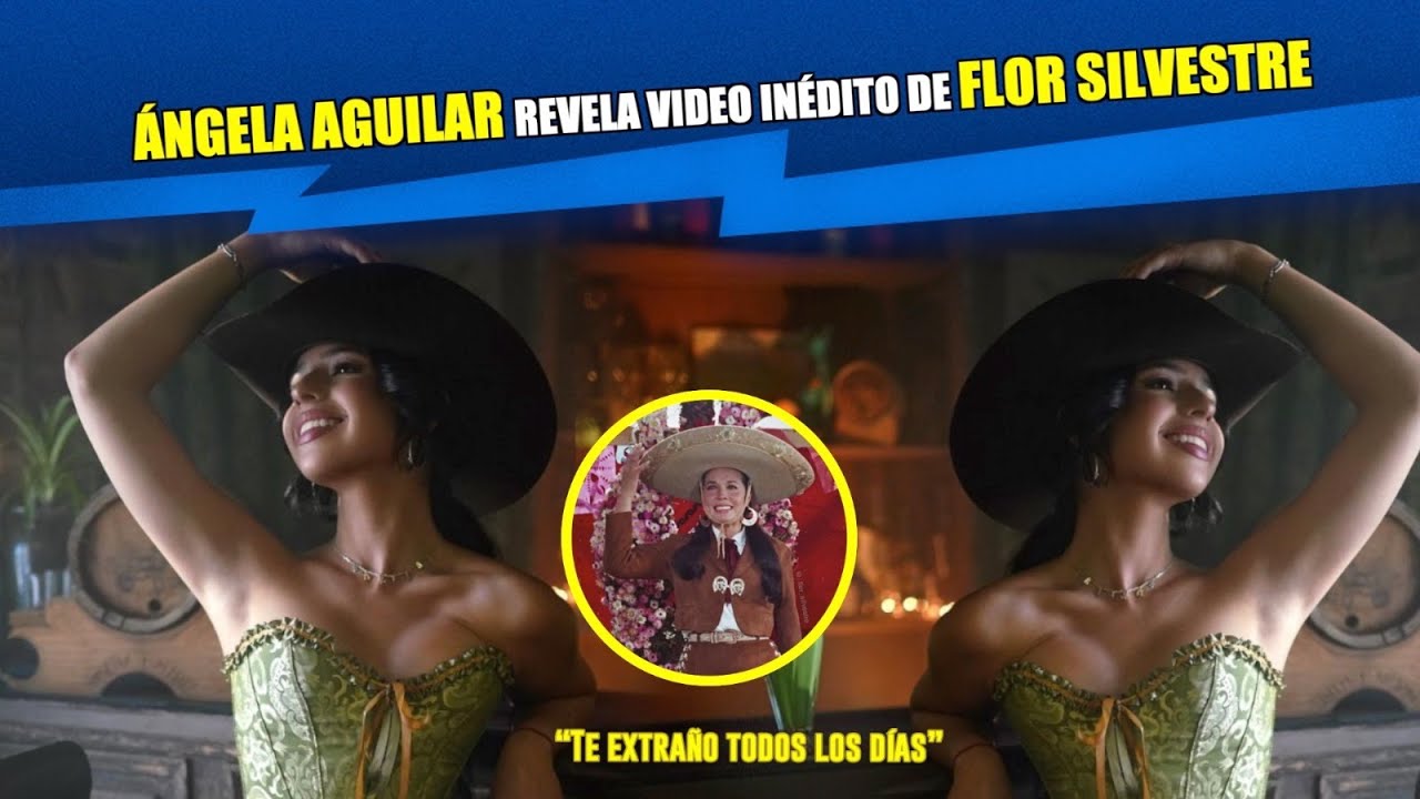 Previsualización de video para nota Ángela Aguilar revela video inédito de Flor Silvestre