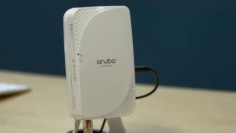 Aruba RAP setup