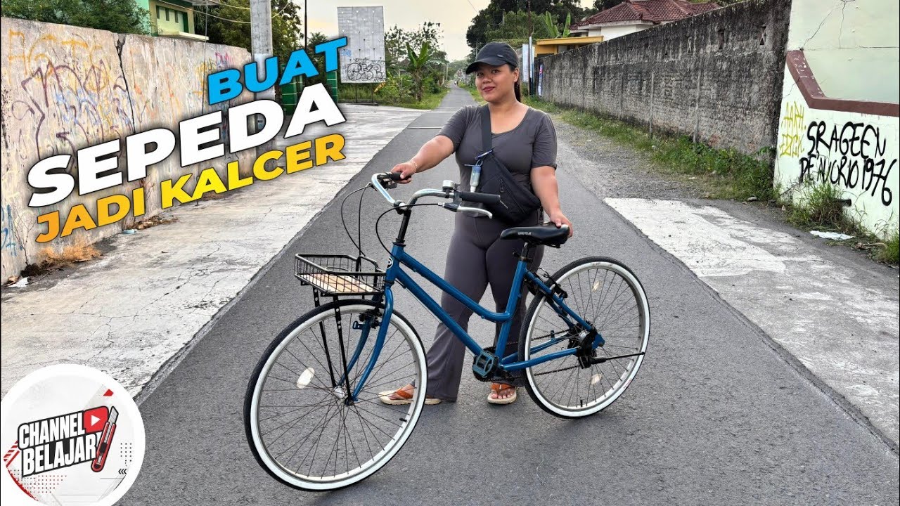 Sepeda Karcer Mencoba Restorasi Sepeda Jadi Kalcer - YouTube