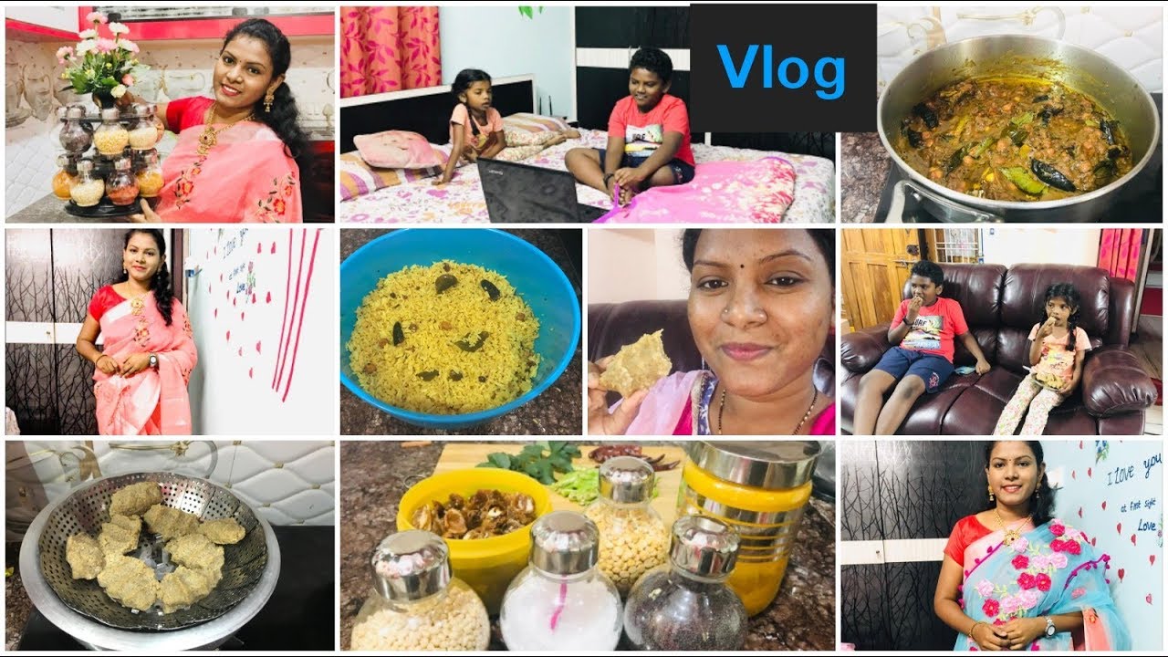 Vlog/Spice rack Organization Tips&Tricks/Instant Pulihora Mix Making at Home/Palapindi tho Kudumulu