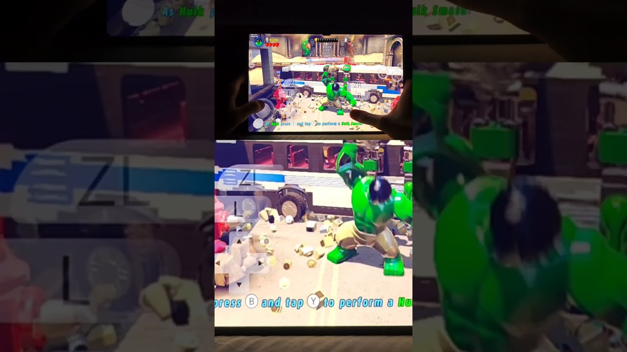 Hulk Smash! Lego Marvel Super Heroes Nintendo Switch on Android Gameplay 