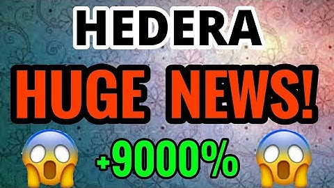 Hedera Hashgraph Huge News! || HBAR price prediction || HBAR News Today
