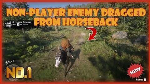 RDR2 Online - Daily Challenges - Non-player enemy dragged from horseback
