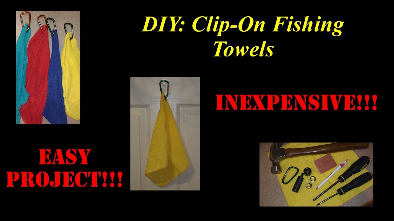 DIY Clip-On Fishing Towels : 5 Steps (with Pictures) - Instructables