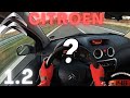 CITROEN C2 1.1 59HP TOP SPEED DRIVE ON GERMAN AUTOBAHN