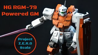 Gunpla Build HG RGM-79 Powered GM
