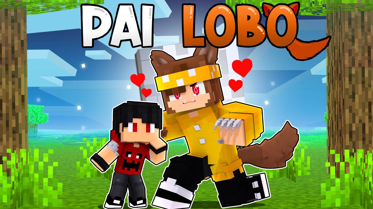 Um LOBISOMEM virou MEU PAI no Minecraft!