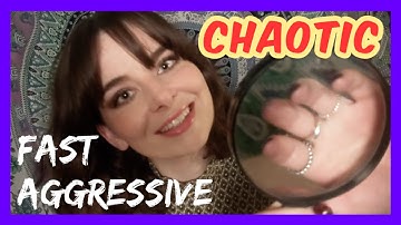 Lofi asmr | Channeling CHAOS! Fast, unpredictable and chaotic tapping & scratching (many triggers!)