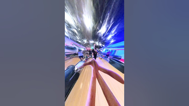 This is what a bowling ball sees