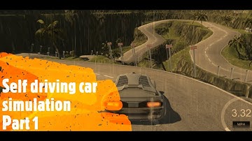 Self driving car simulation Part 1