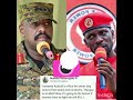 Gen.muhozi na bobi wine bonjyeye guterana amagambo muburyo bukomeye cyaneee