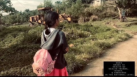 Q2 MAPEH 10 |HEALTH | PUSHER | TRENDS, ISSUES, & CONCERNS IN THE NATIONAL LEVEL| PERFORMANCE TASK