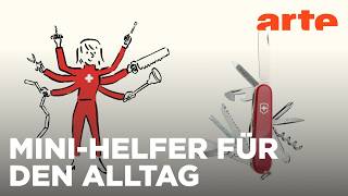 Multifunktionstool: Das Schweizer Taschenmesser | Karambolage | ARTE