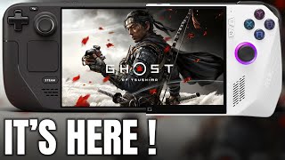 Ghost of Tsushima PC on Steam Deck and ROG Ally!  Portable Samurai