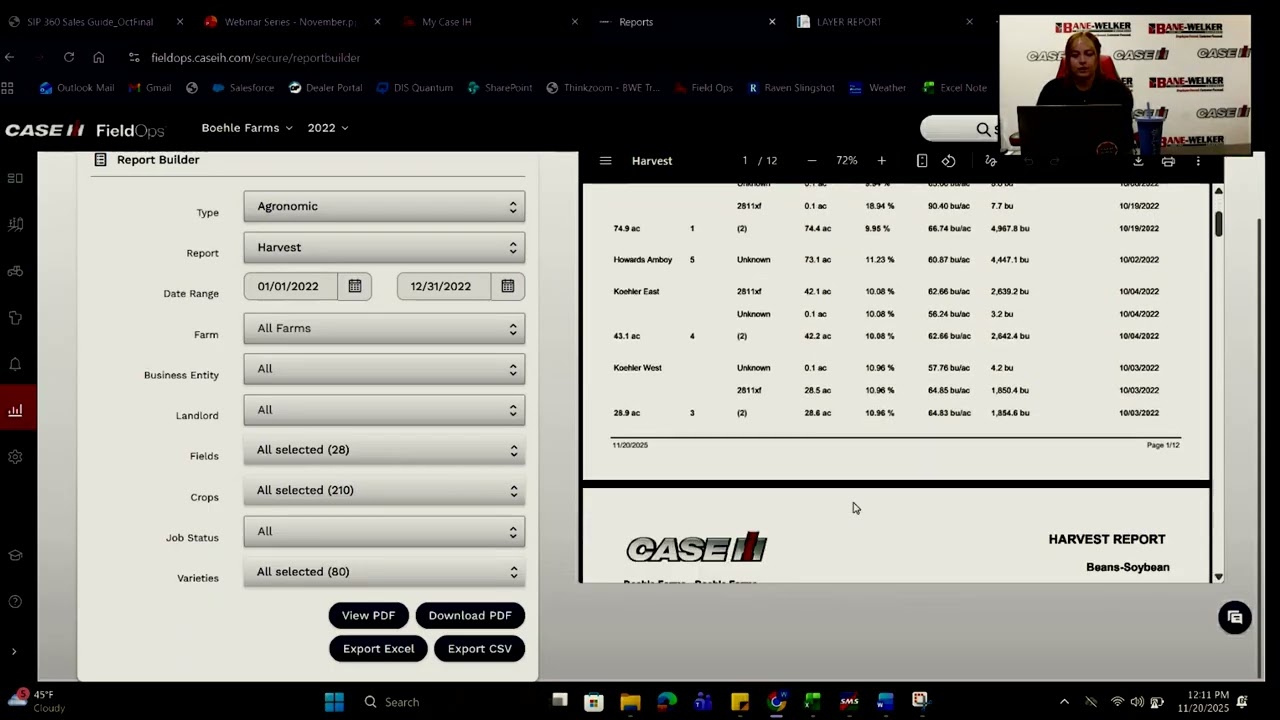 Turning Harvest Data into Decision | November 2025 Webinar