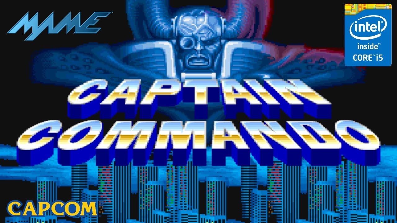 Captain Commando | Full Gameplay MAME | Intel Core i5 M560 8GB - YouTube
