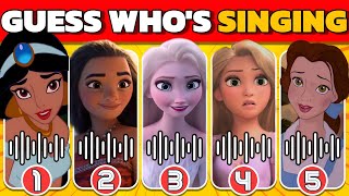 Guess The Disney Princess by the Disney Song! 🎶✨ | Disney Song Quiz | Elsa, Rapunzel, Snow White