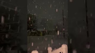 5.2 of snow fell in one hour in Hellertown, PA Saturday, this is what it looked like