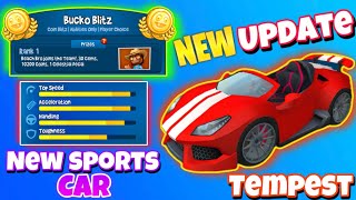 New Update ✨| NEW SPORTS CAR TEMPEST 🔥| Bucko Blitz 🐶| Beach Buggy Racing 2 🏖🏁| BB Racing 2 screenshot 4