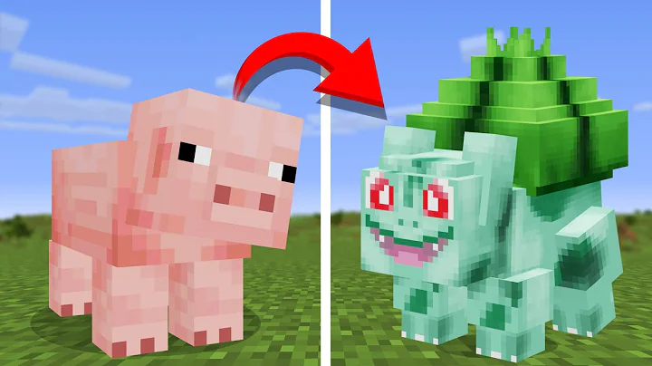 Tạo lại tất cả những con vật trong Minecraft thành Pokemon thực tế