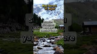 Rad Suresi 17. Ayet