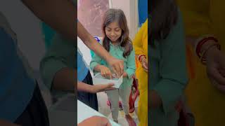 A Little Cute Girl Unboxing Vivo T5x 🥰 #shorts #unboxing #tech
