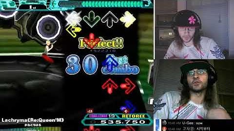 Live reaction to new DDR level 19: Lachryma!!