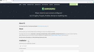 Infrastructure testing using Serverspec