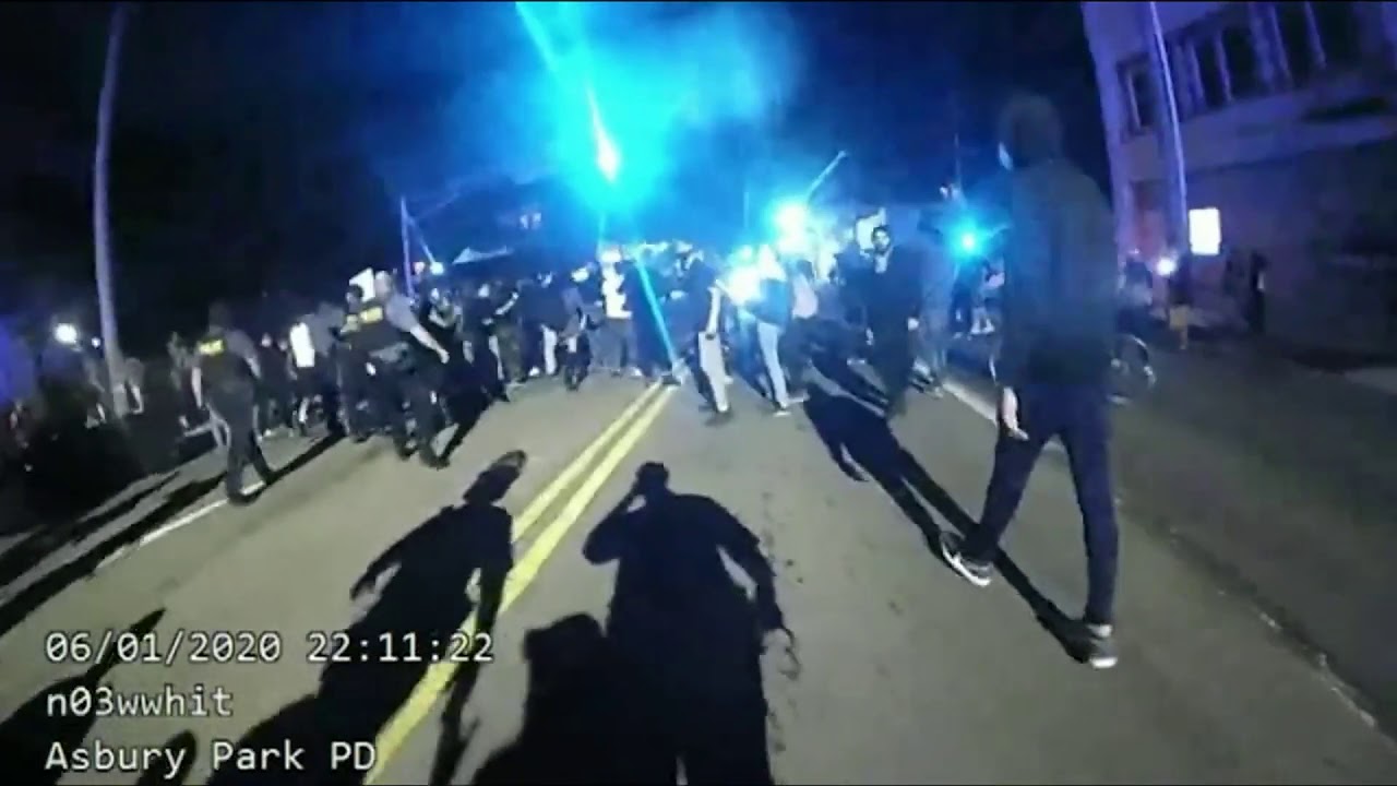 Body Cam Footage Leading to Arrest of Asbury Park Press Reporter 6/1/20
