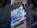 My Anime Drawing Skills Improved DRAMATICALLY in 2024! #anime #shorts #drawing #art