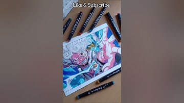 My Anime Drawing Skills Improved DRAMATICALLY in 2024! #anime #shorts #drawing #art