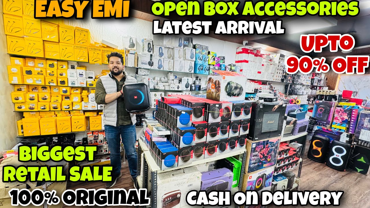 Open Box Accessories | Upto 90% OFF | 100% Original | Big Retail SALE | Capital Darshan