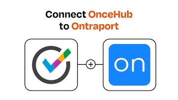 How to connect OnceHub to Ontraport - Easy Integration