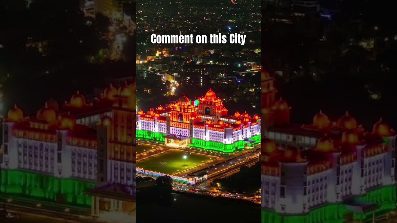 🇮🇳🔥😇What a beautiful city Republic Day special view😇🔥🇮🇳 