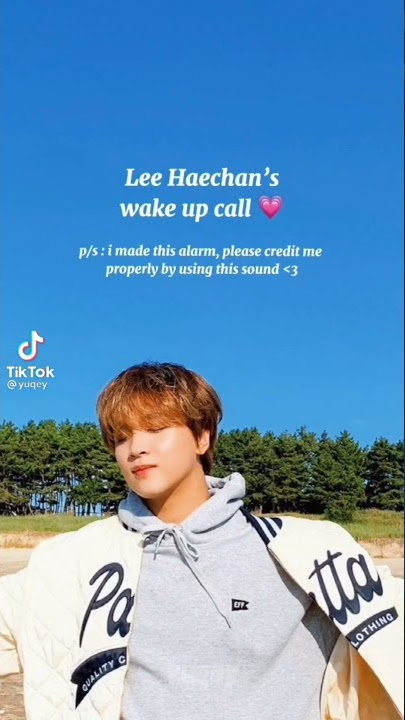 haechan alarm