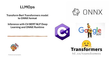 LLMops: Convert Bert to ONNX, Inference with BERTTokenizer for C# #machinelearning  #datascience