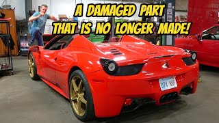 Мы обнаружили скрытые повреждения в моей ДЕШЁВОЙ  Ferrari 458 Spider! На сколько всё плохо???