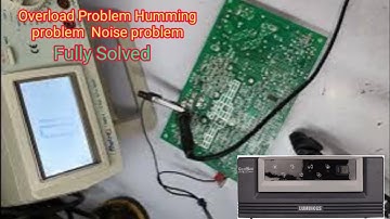 luminous eco watt humming and noise problem repair in hindi