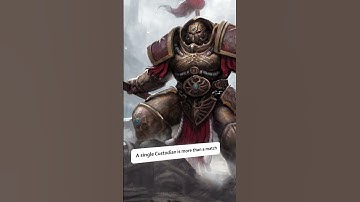 The Adeptus Custodes Explained!